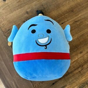 Squishmallow Aladdin Blue Genie Plush Toy - Soft, Cozy, Perfect Gift for Disney